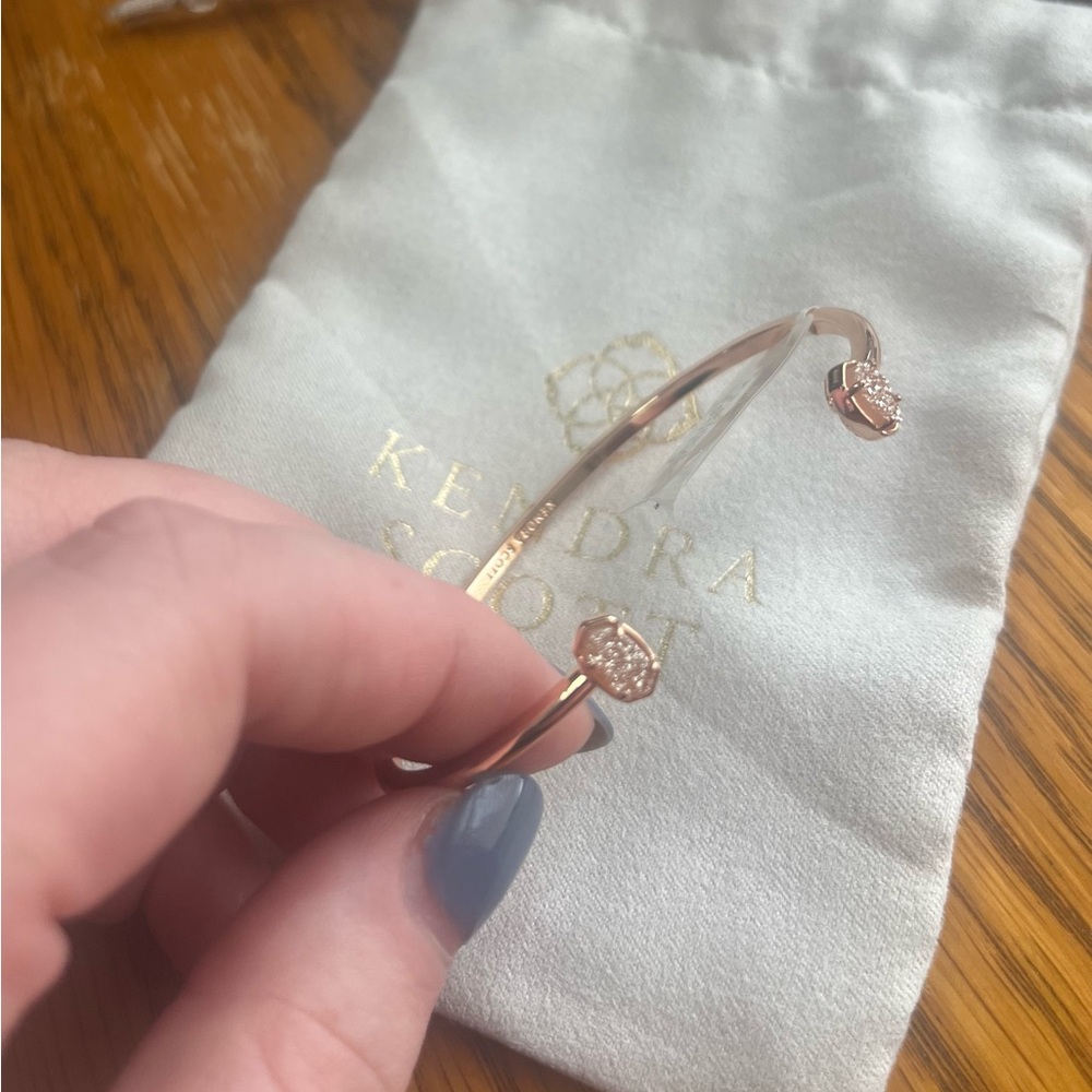 Kendra Scott Rose Gold Open Cuff Bracelet